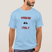ヴァレゼ, イタリア スクーター Tシャツ (正面)