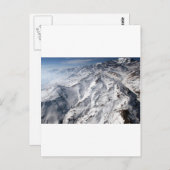 ヴァレネバドスキーリゾートチリの空中景色 ポストカード (正面/裏面)