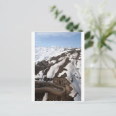 ヴァレネバドスキーリゾートチリの空中景色 ポストカード (スタンド正面)