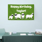 ヴァレブラックノセシープファームをテーマにしたパーティー 横断幕 (トレードショー)