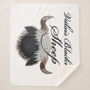 ヴァレブラックノセシープブランケット シェルパブランケット