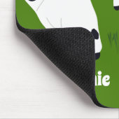 ヴァレブラックノセヒツジパーソナライズされた農家 マウスパッド (コーナー)