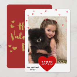 ヴァレモダンンティーンデイフォトカシンプルード シーズンカード