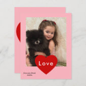 ヴァレモダンンティーンデイフォトカシンプルード シーズンカード (正面/裏面)