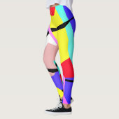 ヴァレリーパステルカラーズ前向きビベスレギンス レギンス (左)