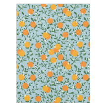 ヴァレンシア・オレンジのテーブルクロス