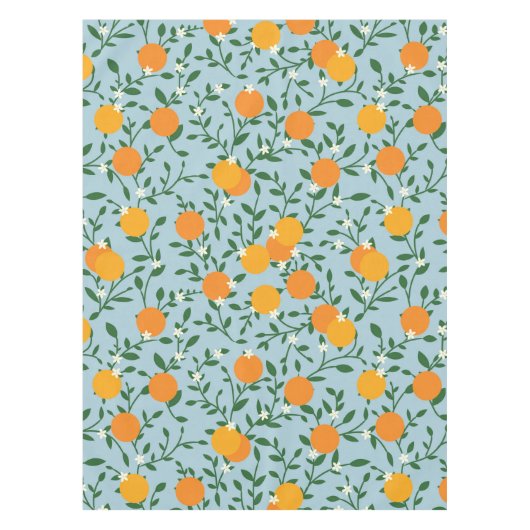 ヴァレンシア・オレンジのテーブルクロス テーブルクロス (正面)