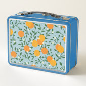 ヴァレンシア・オレンジの金属のランチボックス メタルランチボックス (裏面)