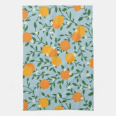 ヴァレンシア・オレンジ キッチンタオル (縦)