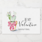 ヴァレンティおもしろいンきらめくワイン スパークリングワインラベル (シングルラベル)