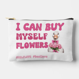 ヴァレンティおもしろいンズデイセルフラブプリントカットソーバッグ アクセサリーポーチ