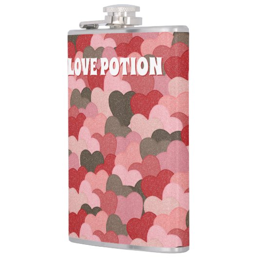 ヴァレンティおもしろいンズデイ紙ハートラブポーション フラスク (左)