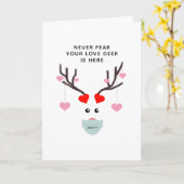 ヴァレンティおもしろいンズデイ詩ラブディアー名 カード (黄色い花)