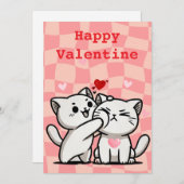 ヴァレンティおもしろいンデイフラットホリデーカード シーズンカード (正面/裏面)