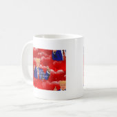 ヴァレンティスデイドナルドトランプ コーヒーマグカップ (正面左)