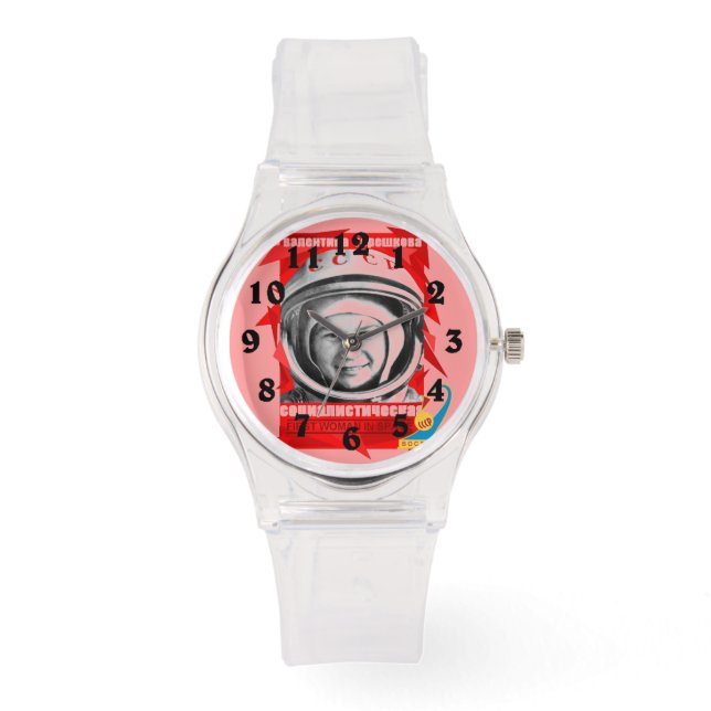 ヴァレンティナテレシコヴァ宇宙手首ワ初の女性 腕時計 (正面)