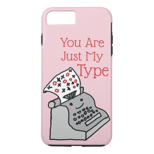 ヴァレンティヌプンノベルティ私のタイプだけ Case-Mate iPhoneケース (裏面)