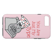 ヴァレンティヌプンノベルティ私のタイプだけ Case-Mate iPhoneケース (裏面(横))