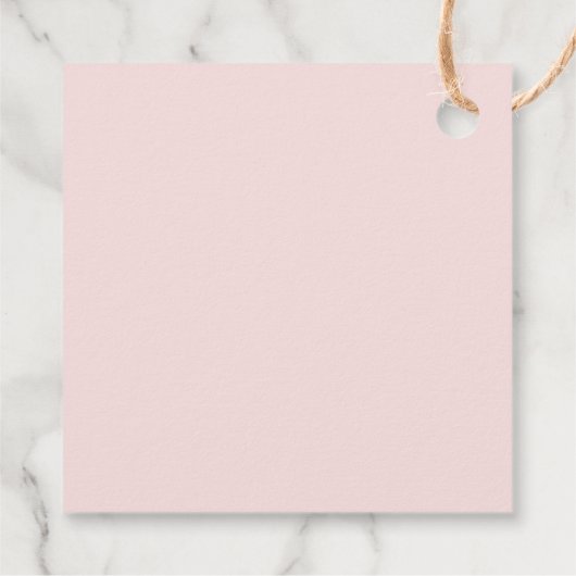 ヴァレンティネスキツネパーティーはラベルを支持 フェイバータグ (裏面)