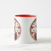 ヴァレンティネスフランスのブルドッグ マグカップ (中央)