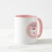 ヴァレンティパーソナライズされたンズデイかわいい猫マグカップ マグカップ (正面右)