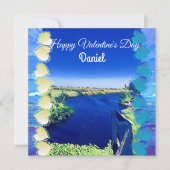 ヴァレンティパーソナライズされたンズブルースカイカナルボーイフレンド (正面)