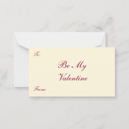 ヴァレンティビクトリアンンズデー、ヴィンテージエンジェルラブバード ノートカード (裏面)