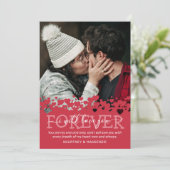 ヴァレンティモダンンズデイフォトホリデーカード シーズンカード (スタンド正面)