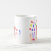 ヴァレンティンズデイお祝い コーヒーマグカップ (中央)