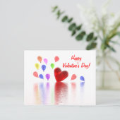 ヴァレンティンズデイお祝い シーズンポストカード (スタンド正面)