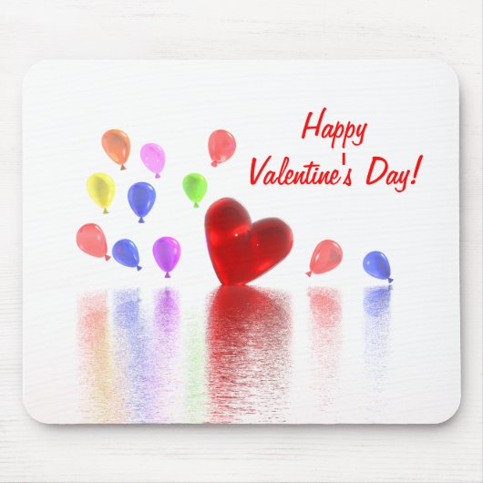 ヴァレンティンズデイお祝い マウスパッド (正面)