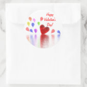 ヴァレンティンズデイお祝い ラウンドシール (バッグ)