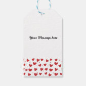 ヴァレンティンズデイタイポグラフィ ギフトタグ (裏面)