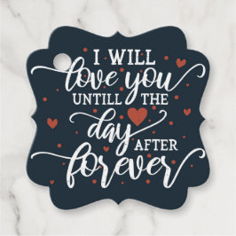 ヴァレンティンズデイタイポグラフィ フェイバータグ