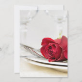 ヴァレンティンズデイディナーパーティー招待状 カード (正面)