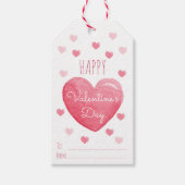 ヴァレンティンズデイラベル ギフトタグ (正面)