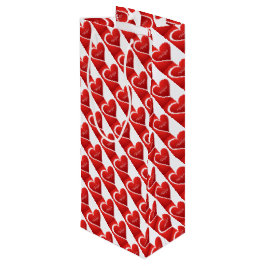 ヴァレンティンズデイワイン抱き枕 ワインギフトバッグ