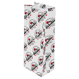 ヴァレンティンズデイワイン抱き枕 ワインギフトバッグ