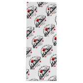 ヴァレンティンズデイワイン抱き枕 ワインギフトバッグ (正面)