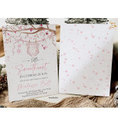 ヴァレンティン州リトルスウィートベイビーシャワー招待状 招待状