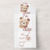 ヴァレンティン オールインワン招待状 (内側)