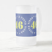 ヴァレンティーノAタッタビラ – カラファ –  フロストグラスビールジョッキ (正面右)