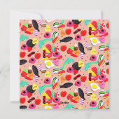 ヴァレンティーンズアンソスイートキャンディハートホリデイCa シーズンカード (裏面)