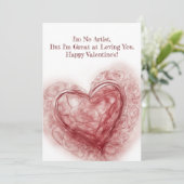 ヴァレンティーンズデイアーティストハート シーズンカード (スタンド正面)