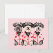 ヴァレンティーンズデイシュナウツァードッグ シーズンポストカード (正面/裏面)