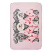 ヴァレンティーンズデイシュナウツァードッグ バスマット (正面縦)