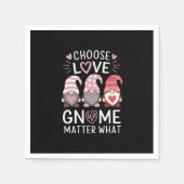 ヴァレンティーンズデイセレクトラブ格言問題What スタンダードカクテルナプキン (正面)