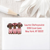 ヴァレンティーンズデイダシュンドドッグス ラベル (インサイチュ)