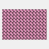 ヴァレンティーンズデイディッツビージオメトリック紙吹雪 ラッピングペーパーシート (正面3)