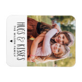 ヴァレンティーンズデイハグキス写真 マグネット (横)